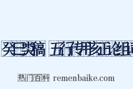 癸巳类稿·五行传用亥正论组词是什么意思的图片